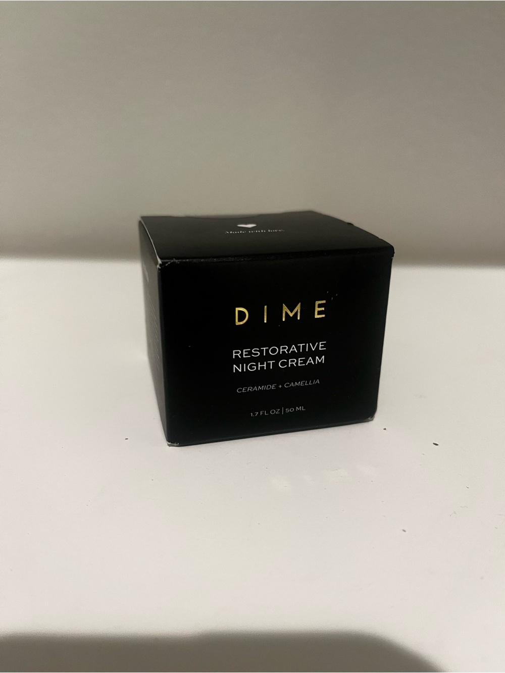 NIB DIME Beauty Restorative Night Cream Ceramide Camellia Overnight Moisturizer - Picture 4 of 4